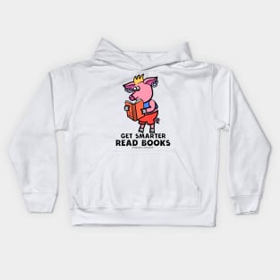 Get Smarter Read Books Kids Hoodie